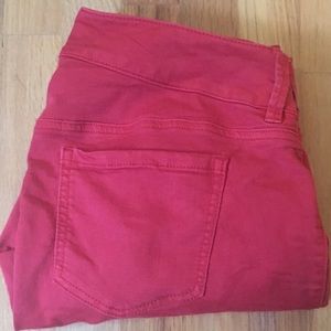 Red torrid jeggings size 12